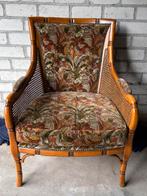 Giorgetti bamboe rotan vintage stoel fauteuil faux webbing, Ophalen