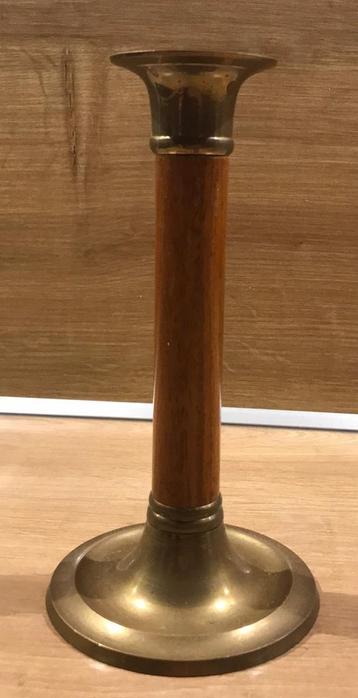 Kaarsenstandaard hout - koper beschikbaar voor biedingen
