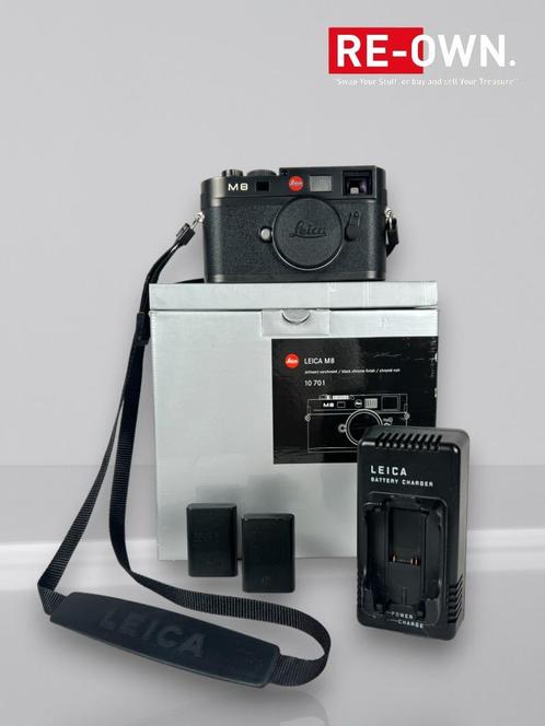 Leica M8 body / Leica 10701 black ( incl. doos & garantie), Audio, Tv en Foto, Fotocamera's Digitaal, Zo goed als nieuw, Spiegelreflex