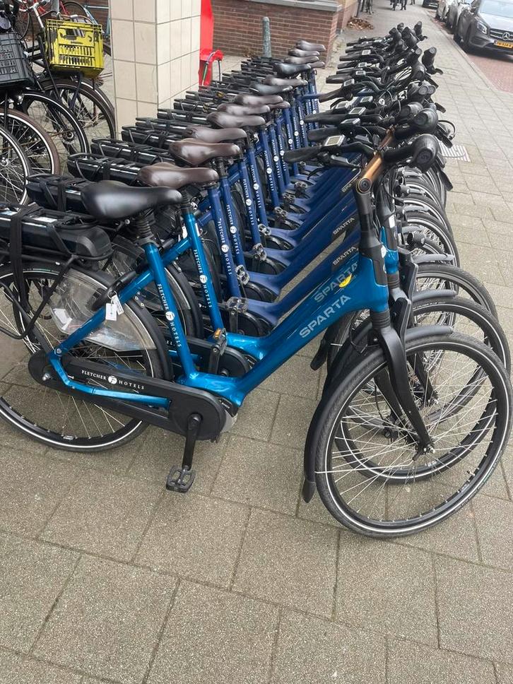 Sparta Ex verhuurfietsen met bosch middenmotor en garantie, Fietsen en Brommers, Elektrische fietsen, Gebruikt, Sparta, Ophalen