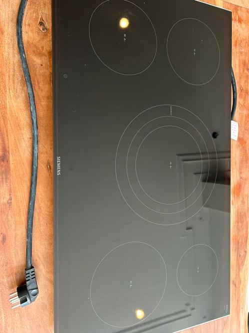 Zgan! Siemens inductie kookplaat EH975LVC1E, Witgoed en Apparatuur, Kookplaten, Zo goed als nieuw, Inbouw, Inductie, 4 kookzones
