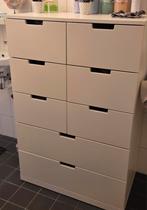 Ladekast wit, Ophalen, 50 tot 100 cm, Zo goed als nieuw, 3 of 4 laden