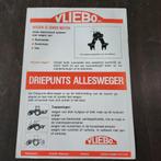 Vliebo Driepunts Allesweger - Weegsysteem Landbouw brochure, Ophalen of Verzenden