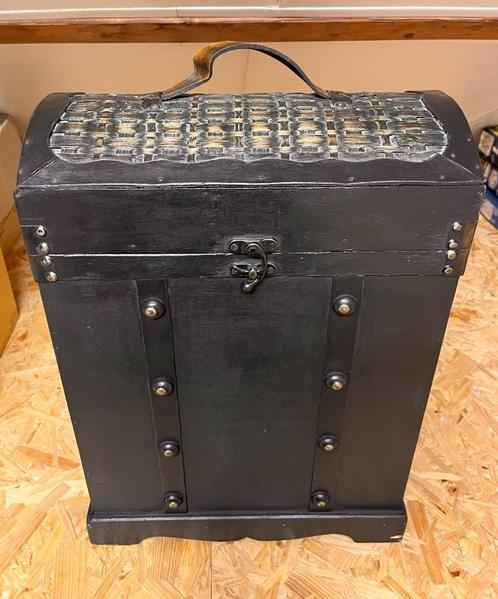 Vintage Houten Kist, Huis en Inrichting, Woonaccessoires | Kisten, Gebruikt, Minder dan 50 cm, Minder dan 50 cm, Minder dan 50 cm