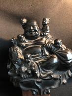 Lachende Boeddha met Kinderen - 17cm Beeldje, Antiek en Kunst, Ophalen of Verzenden