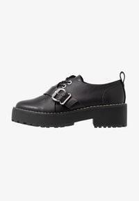 Zwarte leren schoenen, Kleding | Dames, Schoenen, Nieuw, Lage of Enkellaarzen, Zwart, Ophalen of Verzenden