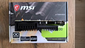 MSI GeForce GT 1030 2GB - Voor Full HD gaming en 4K media! beschikbaar voor biedingen