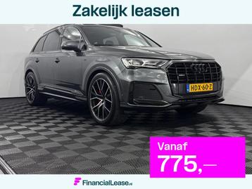 Audi Q7 55 TFSI e quattro Pro Line S Plug-in S-line Leder, P beschikbaar voor biedingen