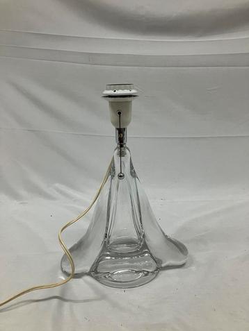 Vintage Peill & Putzler tafellamp, helder kristalglas beschikbaar voor biedingen