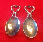 2 verzilverde amuse lepels, Ophalen of Verzenden