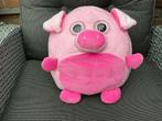 Nieuwe zgan roze pluche varken kussen of varken kussen 30cm, Ophalen, Nieuw, Overige typen