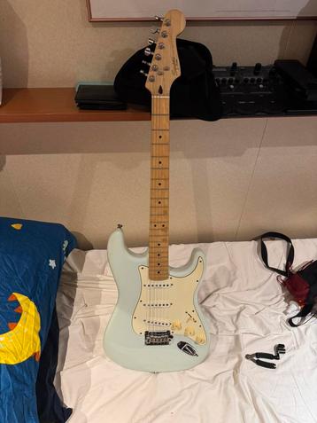 Squier deluxe strat with Seymour Duncan pickups! beschikbaar voor biedingen