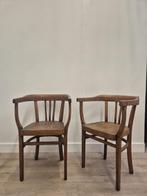 Café stoelen/Kroegstoelen/Thonet-look stoelen, Ophalen, Twee, Bruin, Thonet