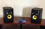 2x KRK Rokit RP5 actieve speakers dj set 4 5 6 7 8 monitors, Overige merken, Ophalen of Verzenden, Zo goed als nieuw, 120 watt of meer