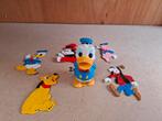 Walt Disney Figuren Set, Ophalen of Verzenden, Donald Duck, Gebruikt, Beeldje of Figuurtje