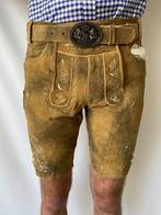 Nieuwe Lederhosen – 100% leer – Maten XS t/m XXXL, Trachten-Shop, Nieuw, Ophalen of Verzenden, Overige thema's