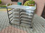 Te koop rvs kar ideaal om te bouwen als gereedschap wagen., Doe-het-zelf en Verbouw, Gereedschapskisten, Ophalen, Gebruikt