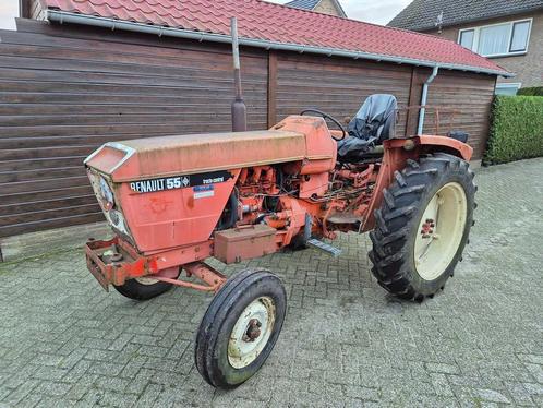 1973 Renault 55 Tweewielaangedreven Landbouwtractor, Zakelijke goederen, Agrarisch | Tractoren, Renault, Gebruikt