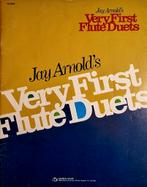 Jay Arnold's Very First Flute Duets. Dwarsfluit., Gebruikt, Dwarsfluit of Piccolo, Ophalen of Verzenden, Thema