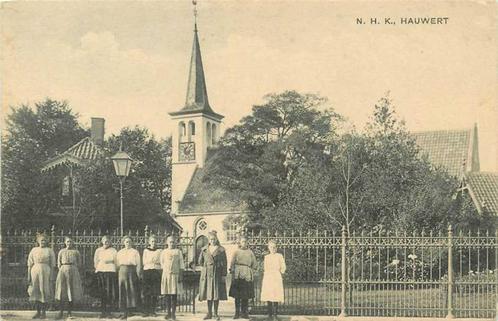 (380-852-033) Hauwert Ned Herv Kerk, Verzamelen, Ansichtkaarten | Nederland, Noord-Holland, Verzenden
