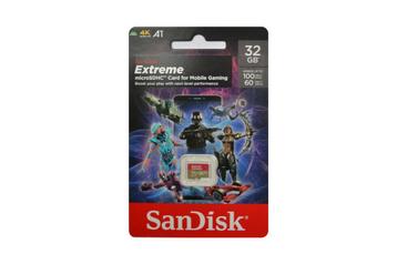 Sandisk Extreme 32GB microSDHC geheugenkaart beschikbaar voor biedingen
