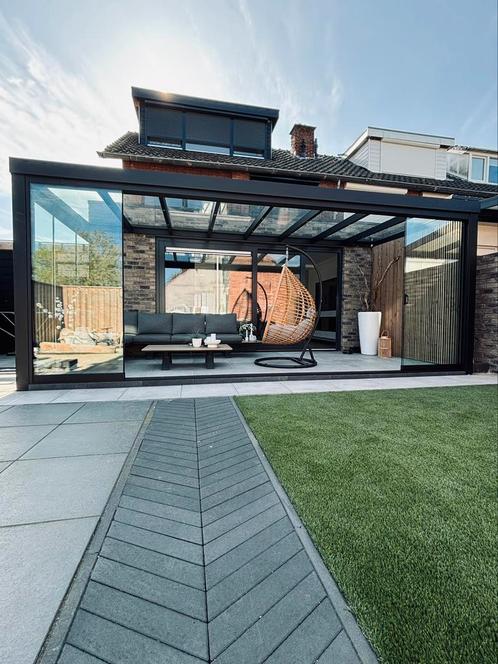 Aluminium Veranda & overkapping, Tuin en Terras, Overkappingen, Nieuw, Veranda, Ophalen