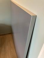 Vierkante tafel met RVS Poten - Zo Goed Als Nieuw!, Huis en Inrichting, Tafelonderdelen, Ophalen, Zo goed als nieuw, Vierkant