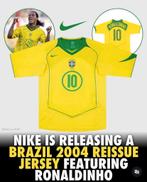 Nike Ronaldinho Brazil 2004 Shirt maat XL, Maat XL, Ophalen of Verzenden, Shirt
