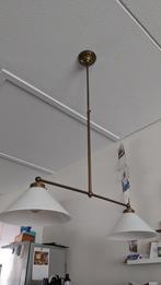 Messing hanglamp, Ophalen of Verzenden, Gebruikt, Minder dan 50 cm