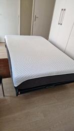 Elektrisch bed 120 x 200, Ophalen, Zwart, Twijfelaar, 120 cm