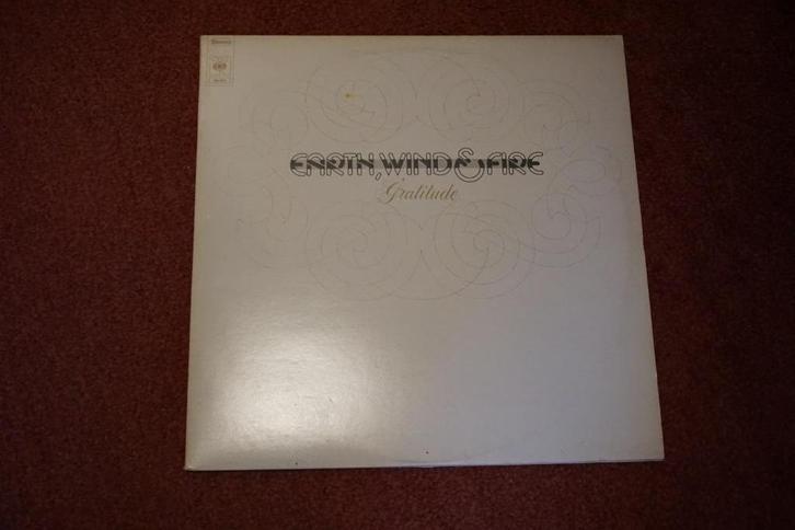 Earth wind and fire -gratitude, Cd's en Dvd's, Vinyl | Pop, Gebruikt, 1960 tot 1980, Overige formaten, Ophalen of Verzenden