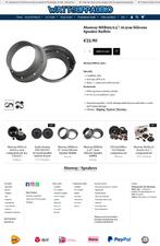 Musway MSB165 6.5''/ 16.5cm Silicone Speaker Baffels, Audio Design, Nieuw, Am Breilingsweg 3, 76709 Kronau, Duitsland, Ophalen of Verzenden