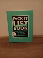 F*ck it list boek voor koppels (nieuw), Ophalen of Verzenden, Nieuw