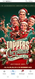 Twee kaartjes de Toppers, zitplaatsen op za. 20 december., Tickets en Kaartjes, Twee personen