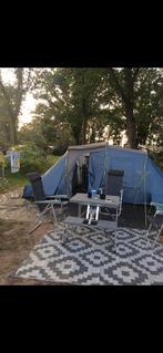 4 persoons tent inc kampeerspullen, Caravans en Kamperen, Tenten, Ophalen, Zo goed als nieuw, Tot en met 4