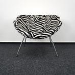 Artifort Orange Slice Design Fauteuil | Nieuwe Stof | Zebra, -, 75 tot 100 cm, Ophalen of Verzenden, Zo goed als nieuw