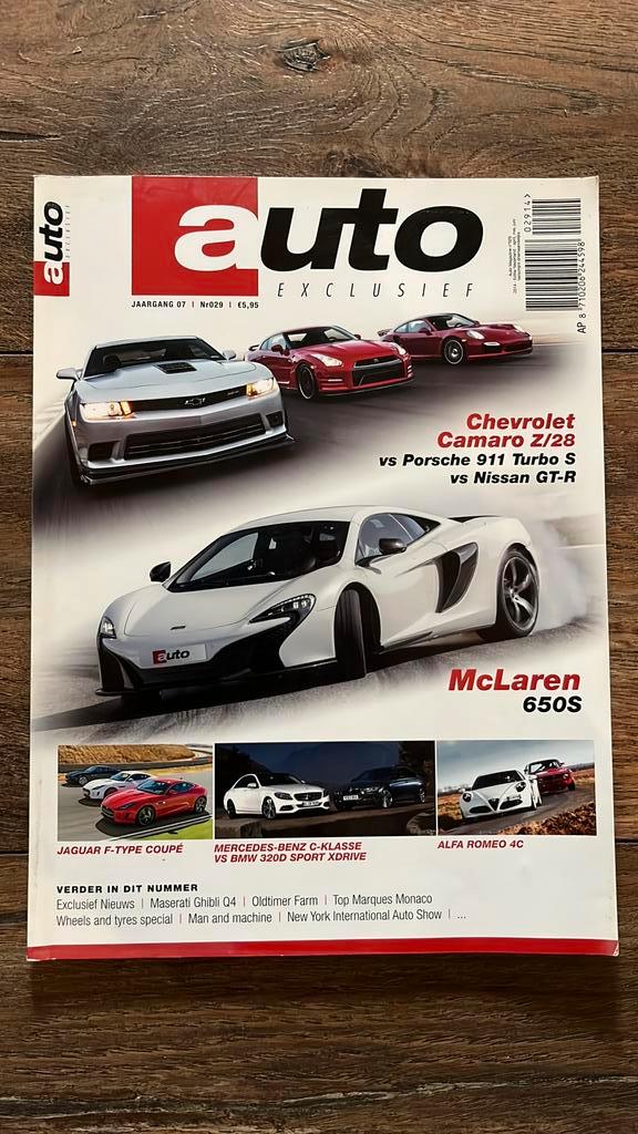 Auto Exclusief: Alfa Giulia Sprint GTA, BMW F30, Nissan GT-R, Boeken, Auto's | Folders en Tijdschriften, Zo goed als nieuw, Algemeen