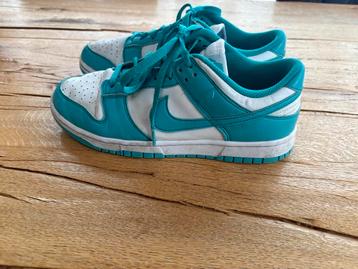 Nike Dunk Low turquoise gympen sneakers schoenen maat 40 beschikbaar voor biedingen