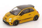 Fiat F595 Abarth 2024 Geel Metallic / Zwart 1-18 Solido, Solido, Tschuiten@hotmail.com, Auto, Solido