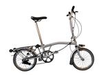Brompton vouwfiets, 6 versnellingen, 1 jaar garantie., Brompton, 16 tot 18 inch, Versnellingen, Ophalen of Verzenden