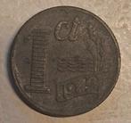 Nederland 1 Cent 1942 Zink, Postzegels en Munten, Munten | Nederland, Ophalen of Verzenden, Koningin Wilhelmina, 1 cent, Losse munt