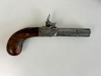 Antiek percussie pistool, voor 1870, Antiek en Kunst, Ophalen of Verzenden