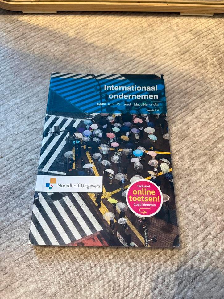 Internationaal Ondernemen - Tweede Druk, Boeken, Studieboeken en Cursussen, Zo goed als nieuw, HBO, Beta, Ophalen of Verzenden