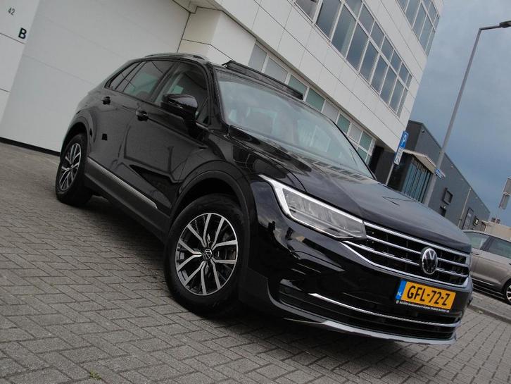 VW TIGUAN 1.5 TSI/DSG -AUTOMAAT/2022/PANORAMA DAK, Auto's, Volkswagen, Bedrijf, Tiguan, ABS, Adaptieve lichten, Adaptive Cruise Control