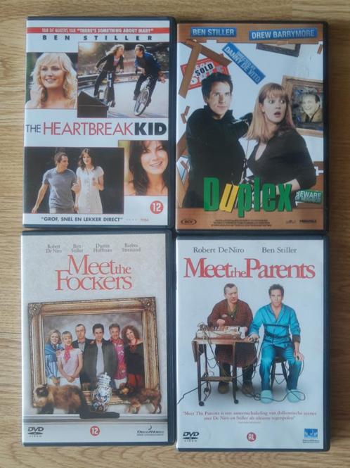 COMEDY / 4x BEN STILLER /Meet the Fockers  de Niro Barrymore, Cd's en Dvd's, Dvd's | Komedie, Zo goed als nieuw, Vanaf 12 jaar