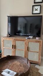 Webbing TV Meubel met Gebruiksporen, Huis en Inrichting, Kasten | Televisiemeubels, Ophalen, Gebruikt, 100 tot 150 cm, Minder dan 100 cm