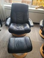 Relaxfauteuil classic Stressless met voetensteun, Antiek en Kunst, Antiek | Meubels | Stoelen en Banken, Ophalen