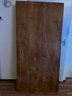 Teakhouten eettafel 180x90 cm, Ophalen, Gebruikt, 50 tot 100 cm, 150 tot 200 cm