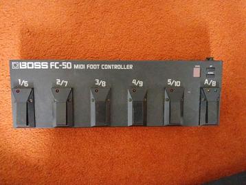BOSS FC-50 MIDI Footcontroller + originele verpakking beschikbaar voor biedingen