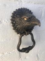 mooie gietijzren deurklopper, adelaarskop, Antiek en Kunst, Ophalen of Verzenden